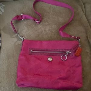 Coach bag hot pink